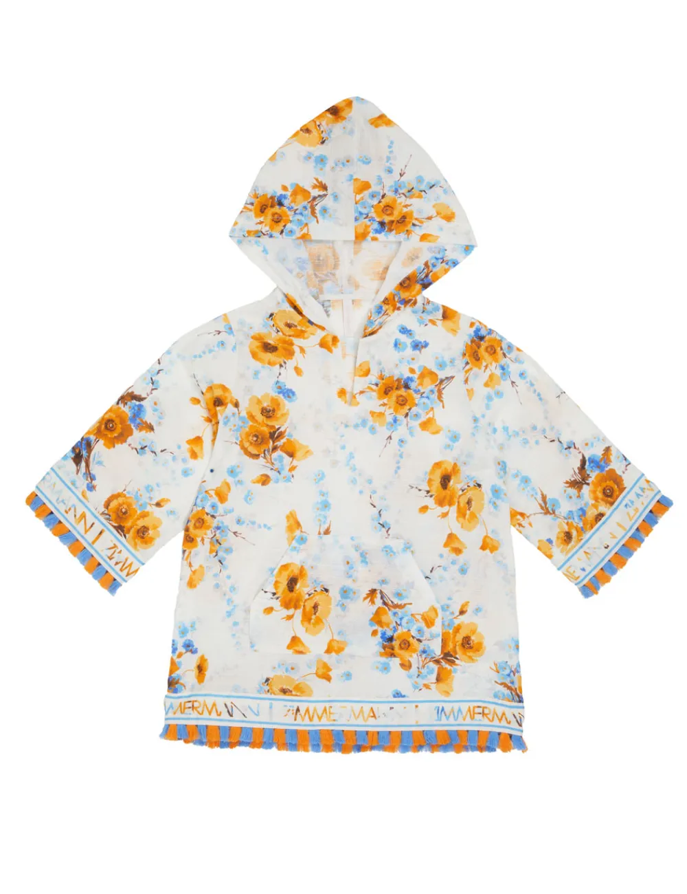 ZIMMERMANN Halcyon Hooded Coverup-Women Clothing