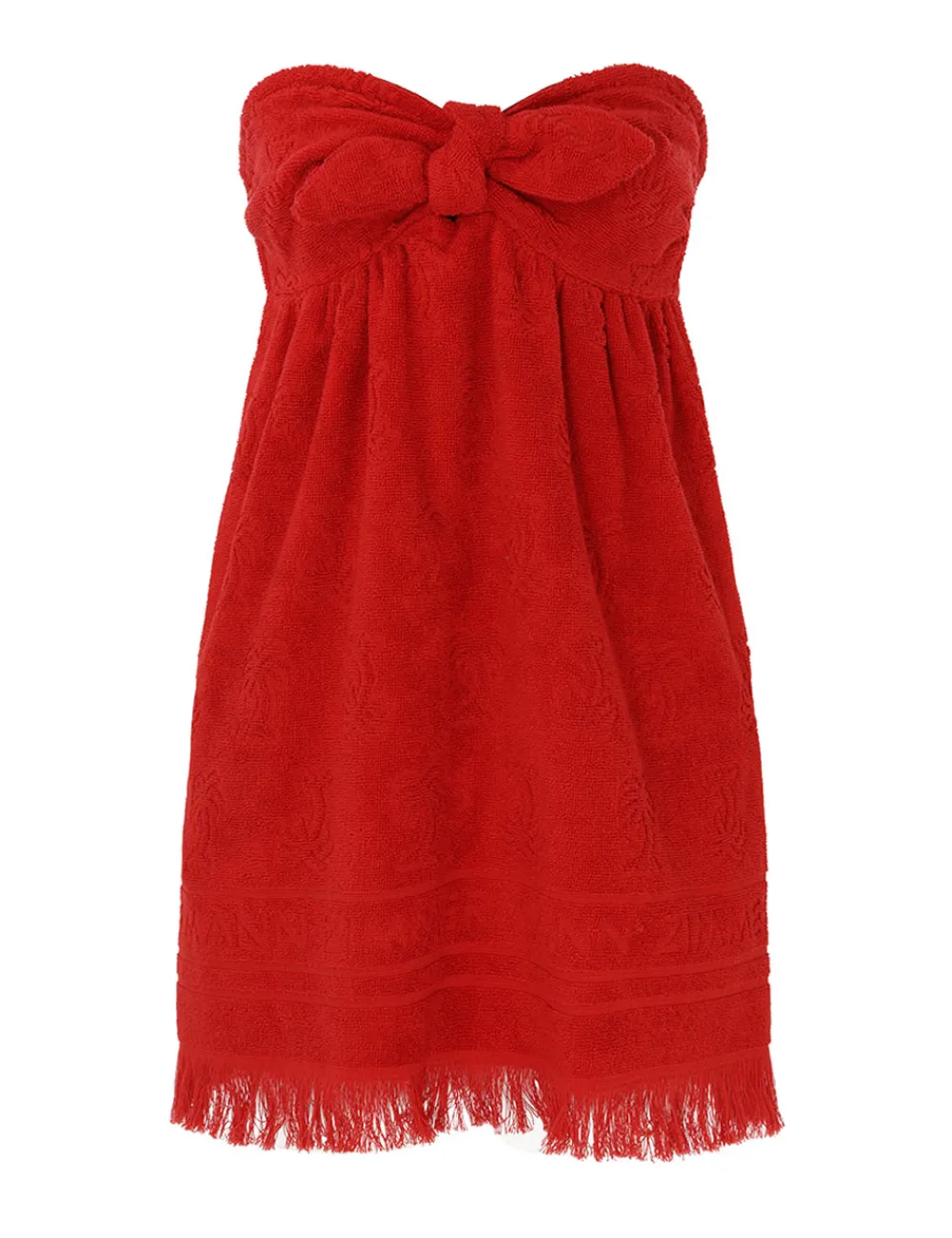 ZIMMERMANN Alight Toweling Mini Dress-Women Clothing