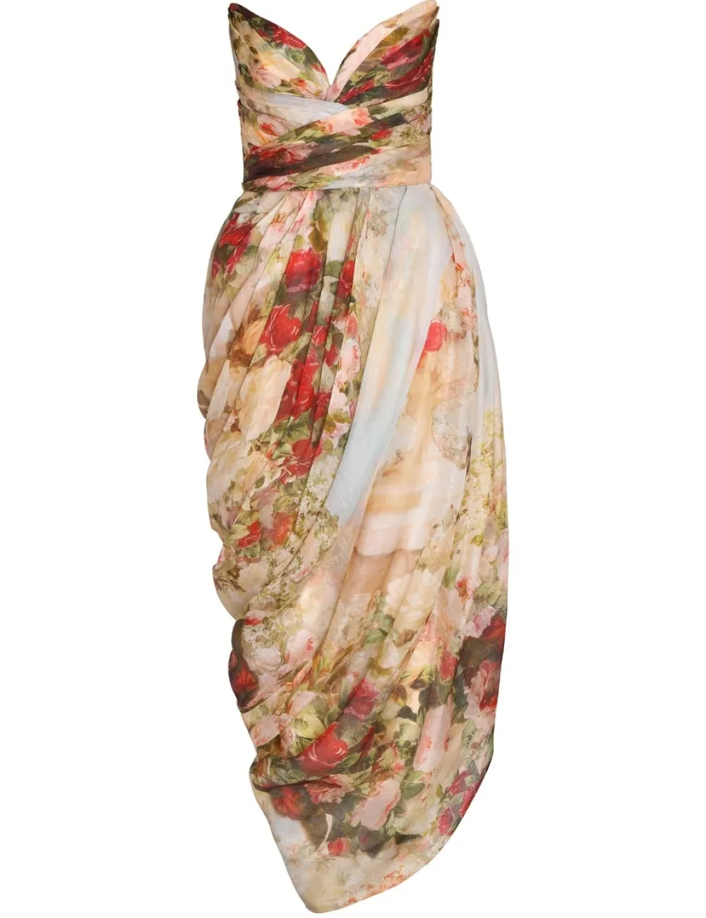 ZIMMERMANN Luminosity Strapless Midi-Women Luminosity