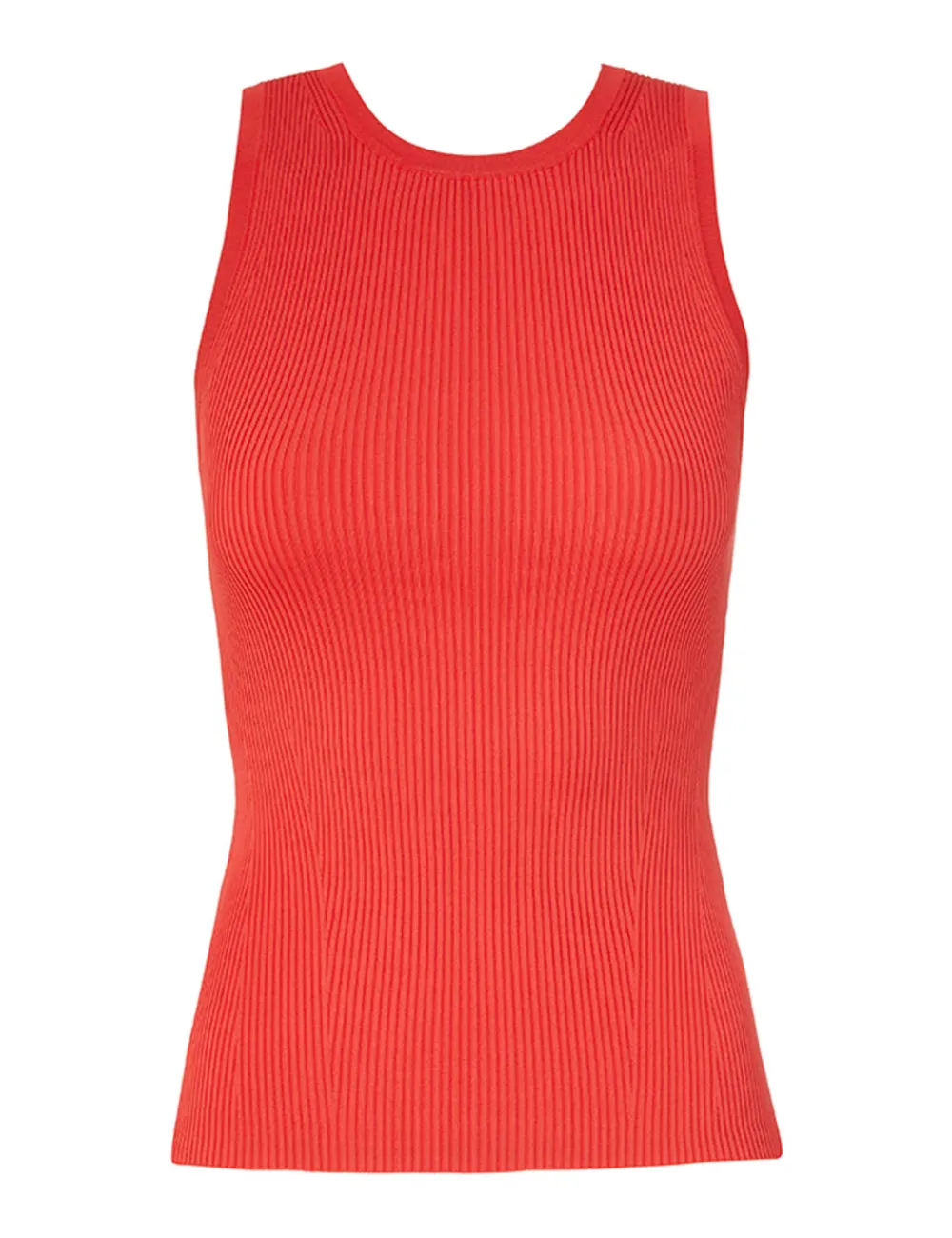 ZIMMERMANN Alight Knit Racer Tank-Women Clothing