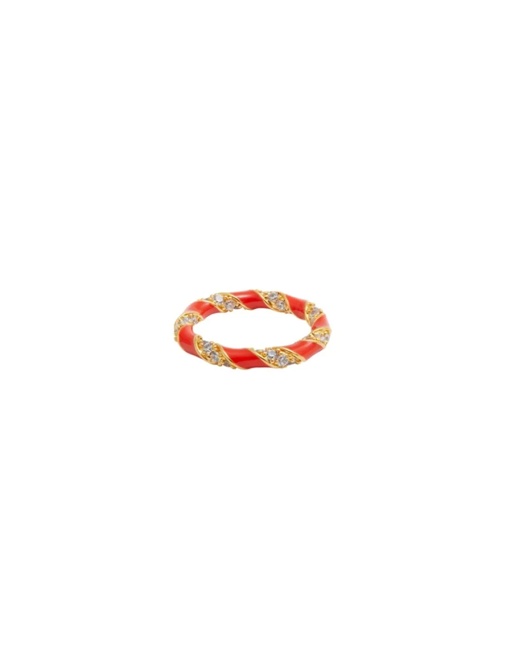 ZIMMERMANN Candy Stripe Pave Ring-Women Jewellery