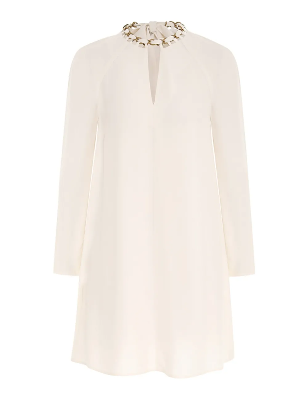 ZIMMERMANN Chain Embellished Mini Dress-Women Clothing