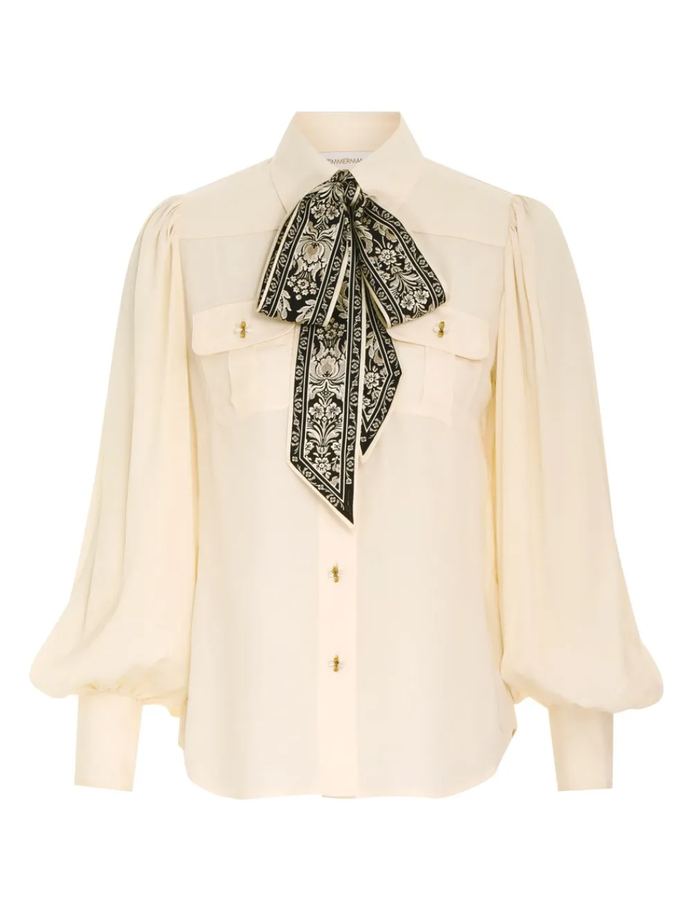 ZIMMERMANN Buttoned Shirt-Women Tops