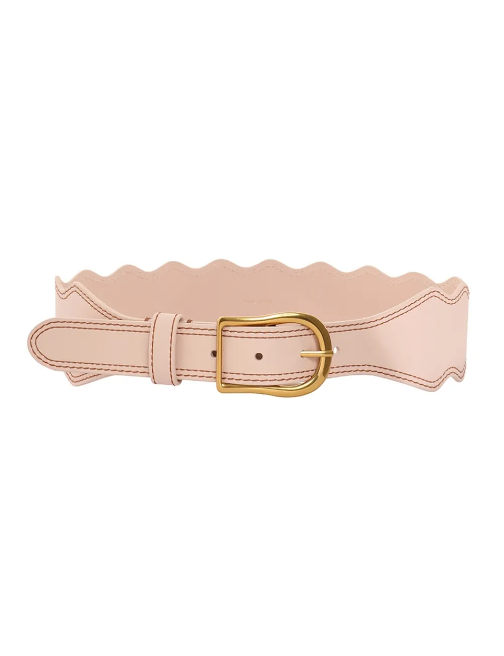 ZIMMERMANN Wave Leather Waist Belt-Women Belts