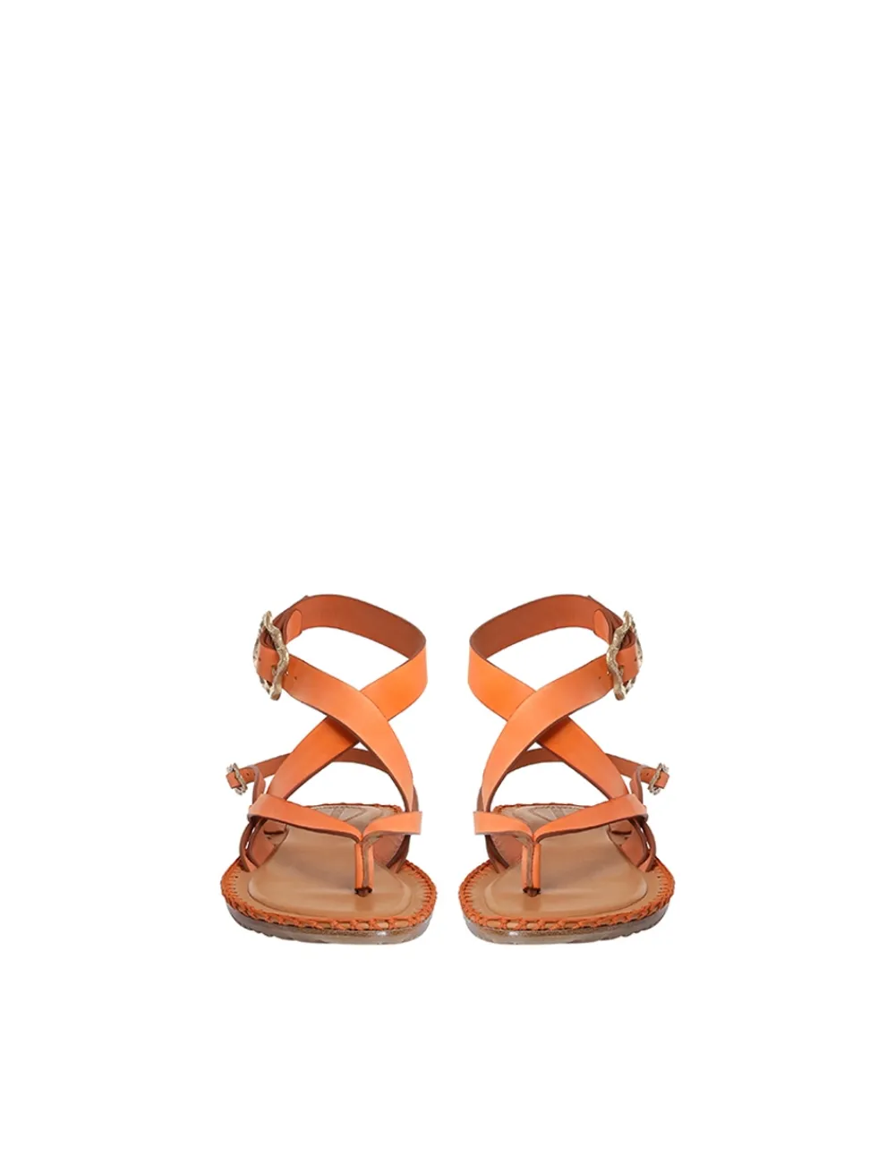 ZIMMERMANN Multi-Strap Sandal Flat-Women Shoes