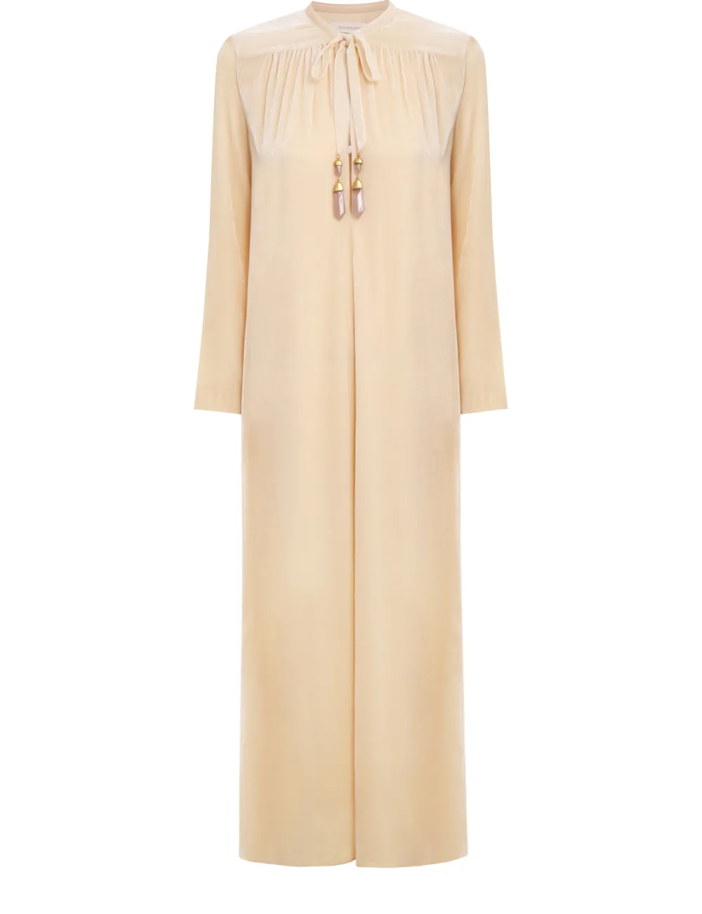 ZIMMERMANN Lyrical Velvet Tubular Dress-Women Form & Light