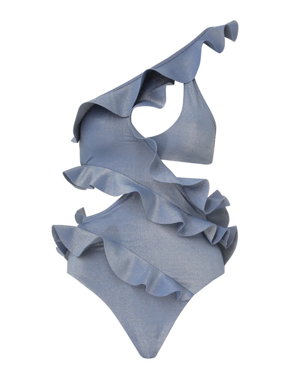 ZIMMERMANN August Asymmetric Frill 1Pc-Women One Pieces