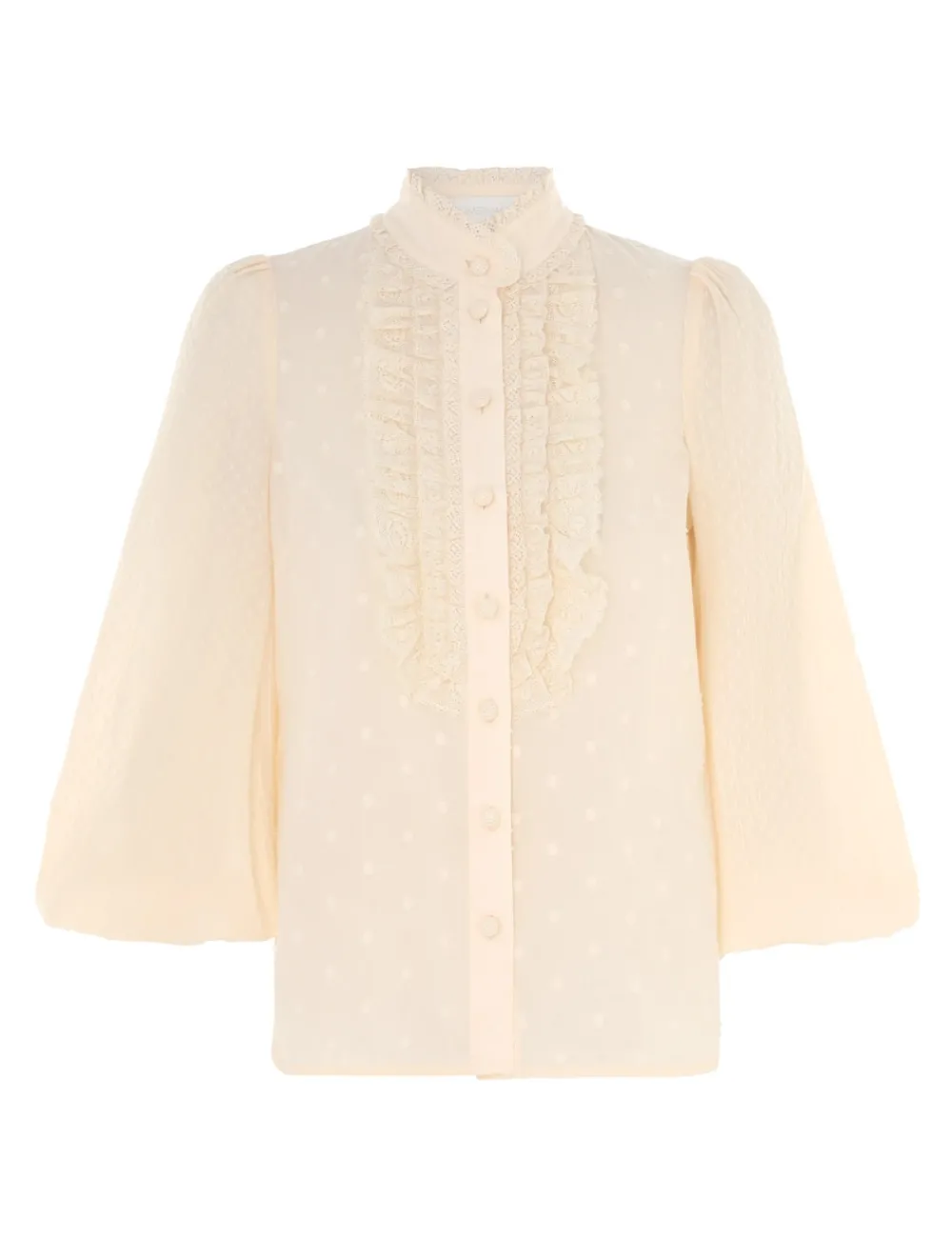 ZIMMERMANN August Long Sleeve Blouse-Women Clothing