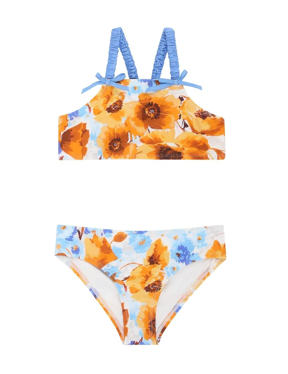 ZIMMERMANN Halcyon Gathered Strap Bikini-Women Swimwear