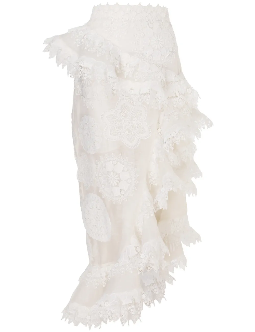 ZIMMERMANN Matchmaker Doily Skirt-Women Clothing