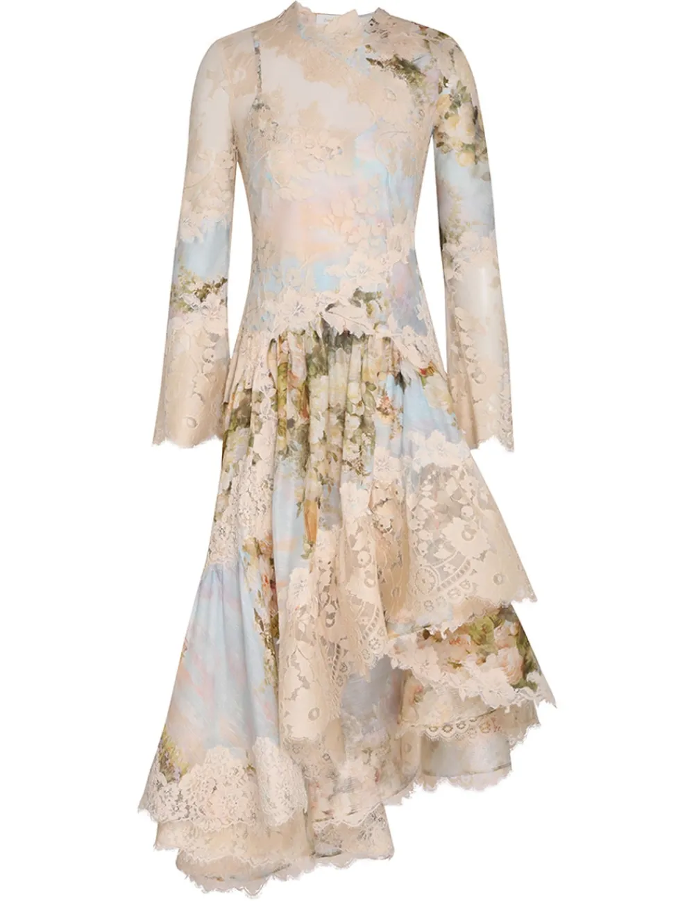 ZIMMERMANN Luminosity Asymmetric Dress-Women Clothing