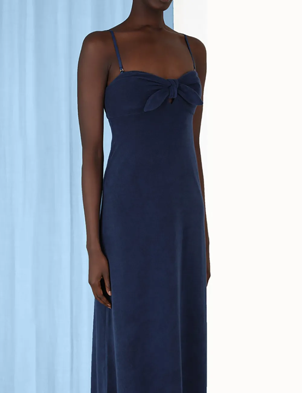 ZIMMERMANN Devi Towelling Column Dress-Women Dresses & Coverups