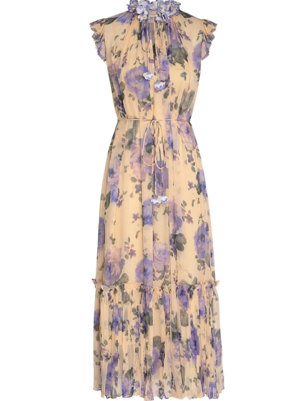ZIMMERMANN Lyrical Flutter Dress-Women Luminosity