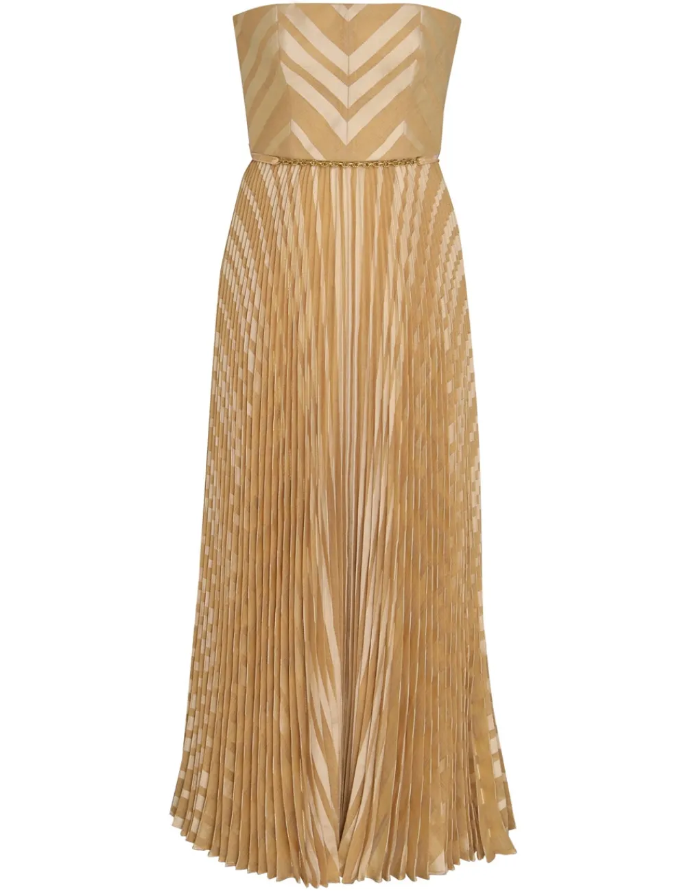 ZIMMERMANN Burnout Pleated Dress-Women Clothing