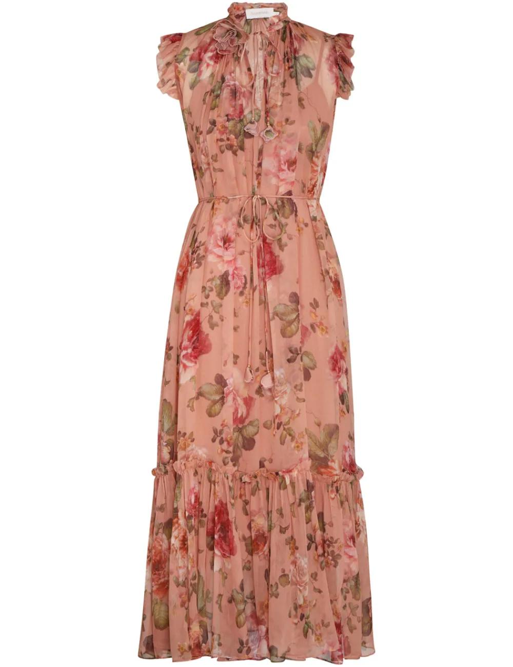 ZIMMERMANN Luminosity Flutter Dress-Women Clothing