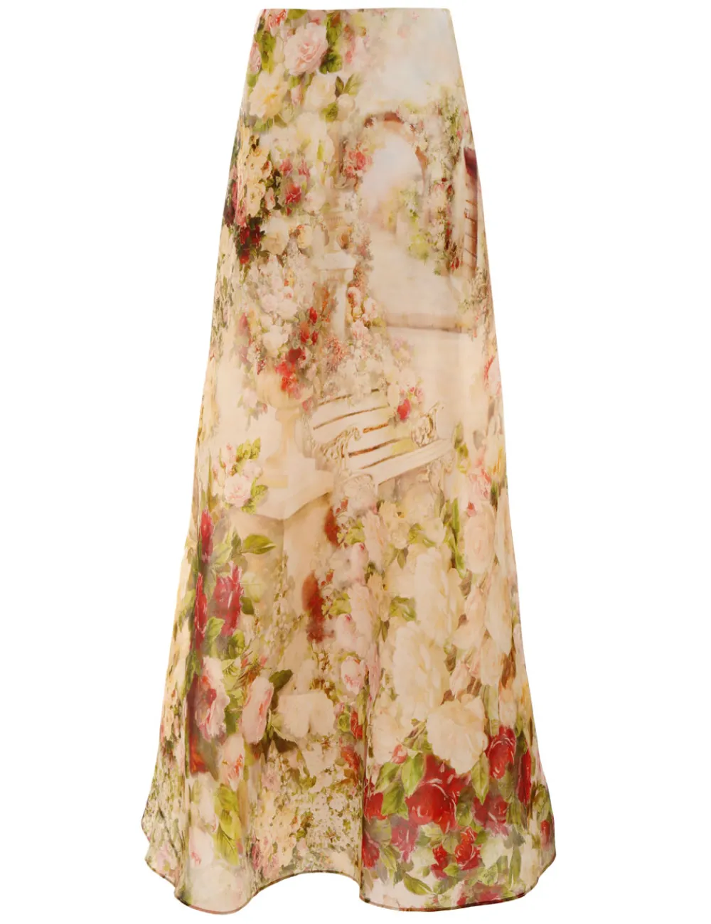 ZIMMERMANN Luminosity Flare Skirt-Women Skirts