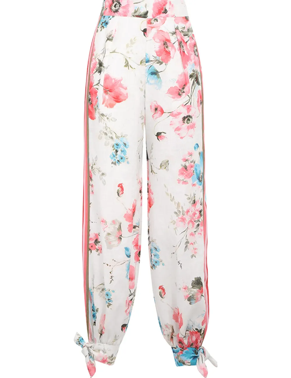 ZIMMERMANN Halcyon Stripe Harem Pant-Women Clothing