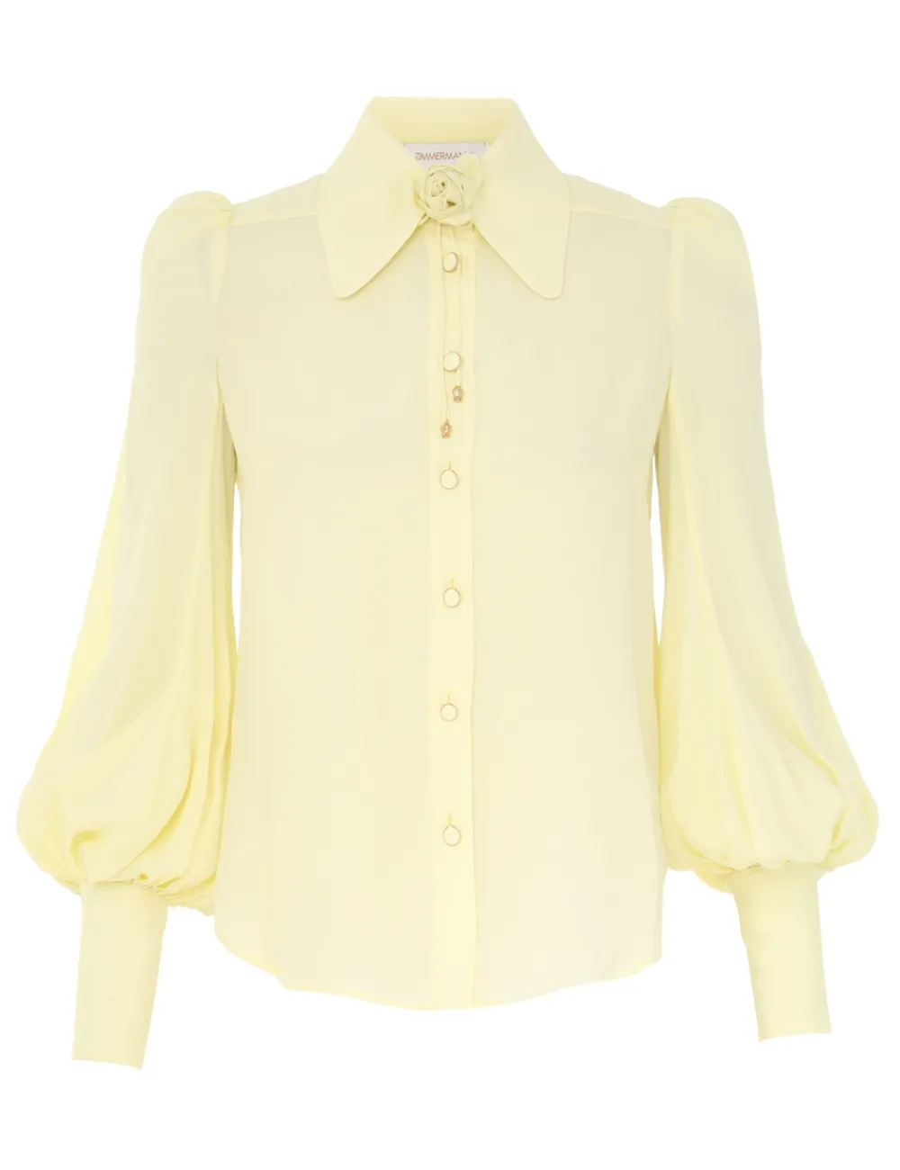 ZIMMERMANN Blouson Shirt-Women Clothing