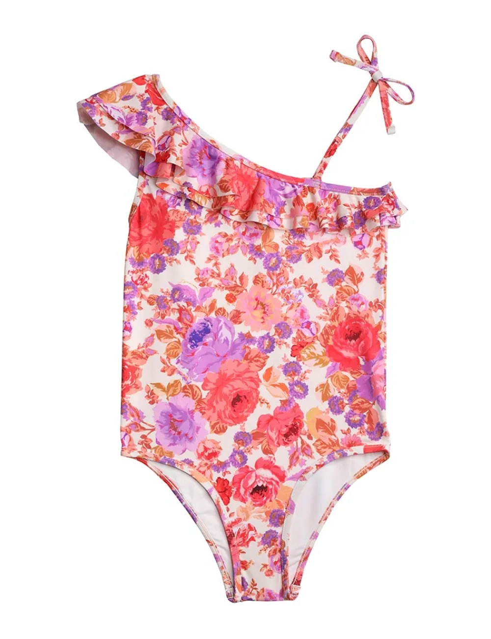 ZIMMERMANN Raie Frill 1 Shoulder 1Pc-Women Swimwear