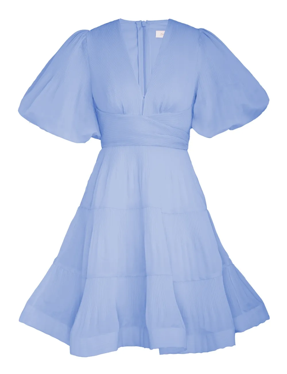 ZIMMERMANN Pleated Mini Dress-Women Clothing