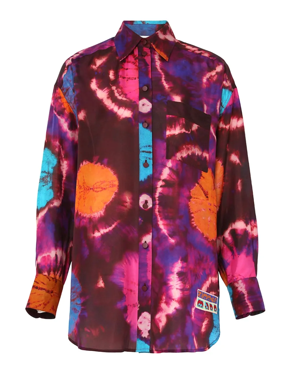 ZIMMERMANN Acadian Relaxed Shirt-Women Tops