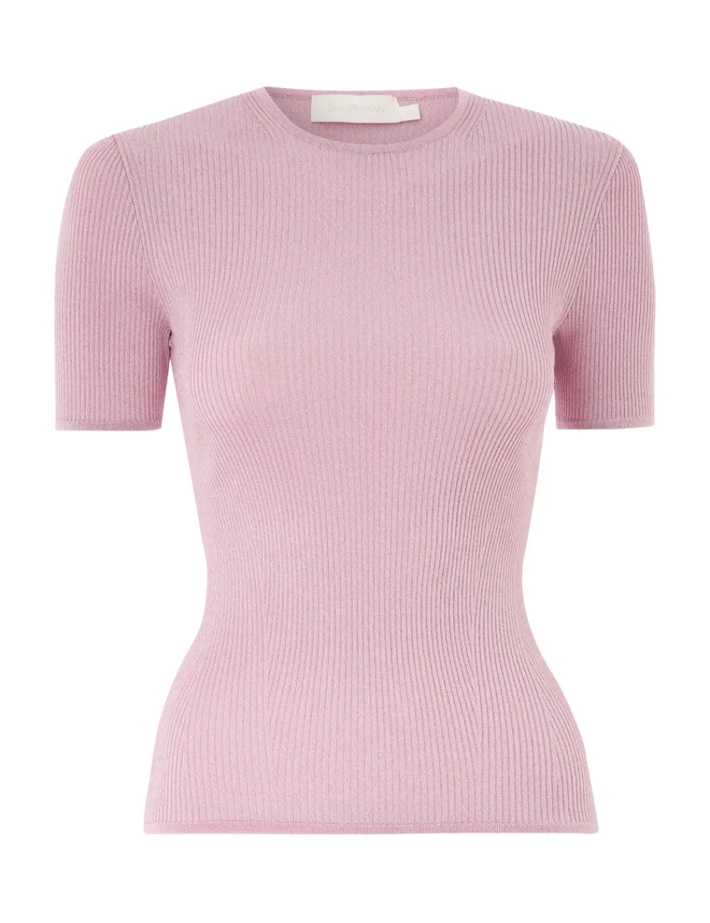 ZIMMERMANN August Rib T-Shirt-Women Clothing