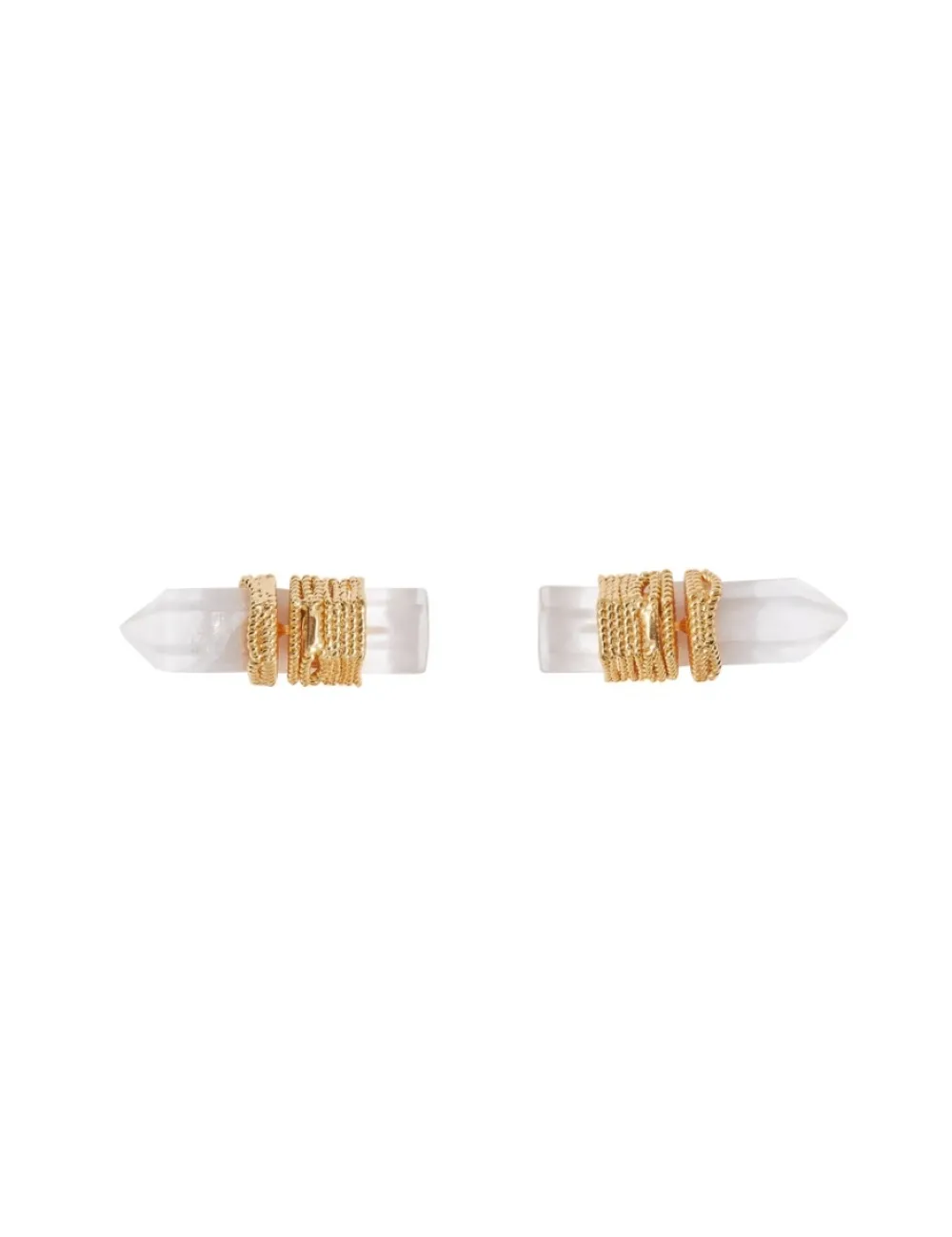 ZIMMERMANN Crystal Quartz Studs Earrings-Women Luminosity