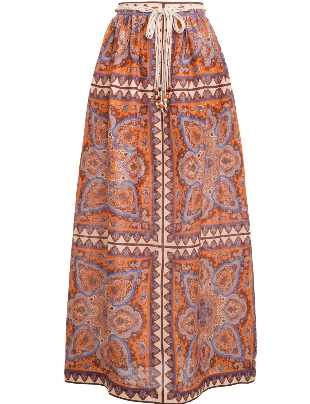ZIMMERMANN Halcyon Maxi Skirt-Women Skirts