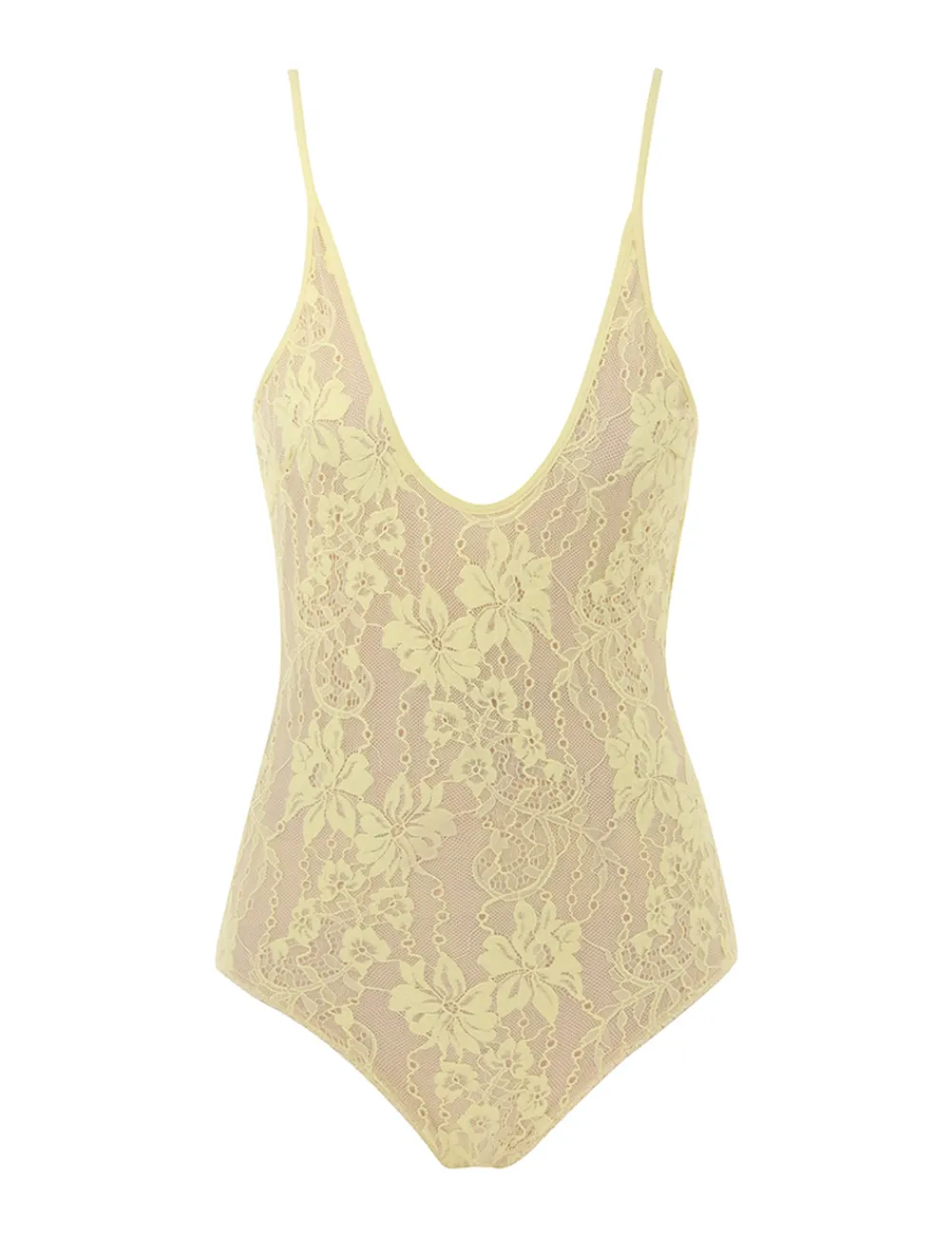 ZIMMERMANN Scoop Neck Bodysuit-Women Tops