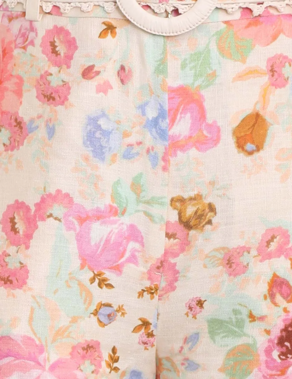 ZIMMERMANN Raie Crop Flare Pant-Women Shorts & Pants