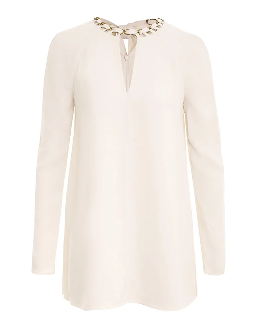 ZIMMERMANN Chain Embellished Tunic Top-Women Tops