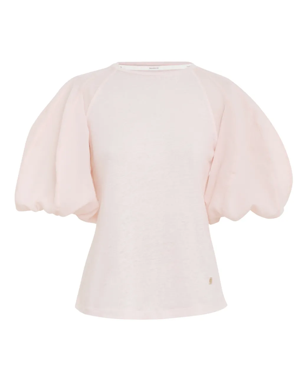 ZIMMERMANN Lantern Sleeve Tee-Women Tops