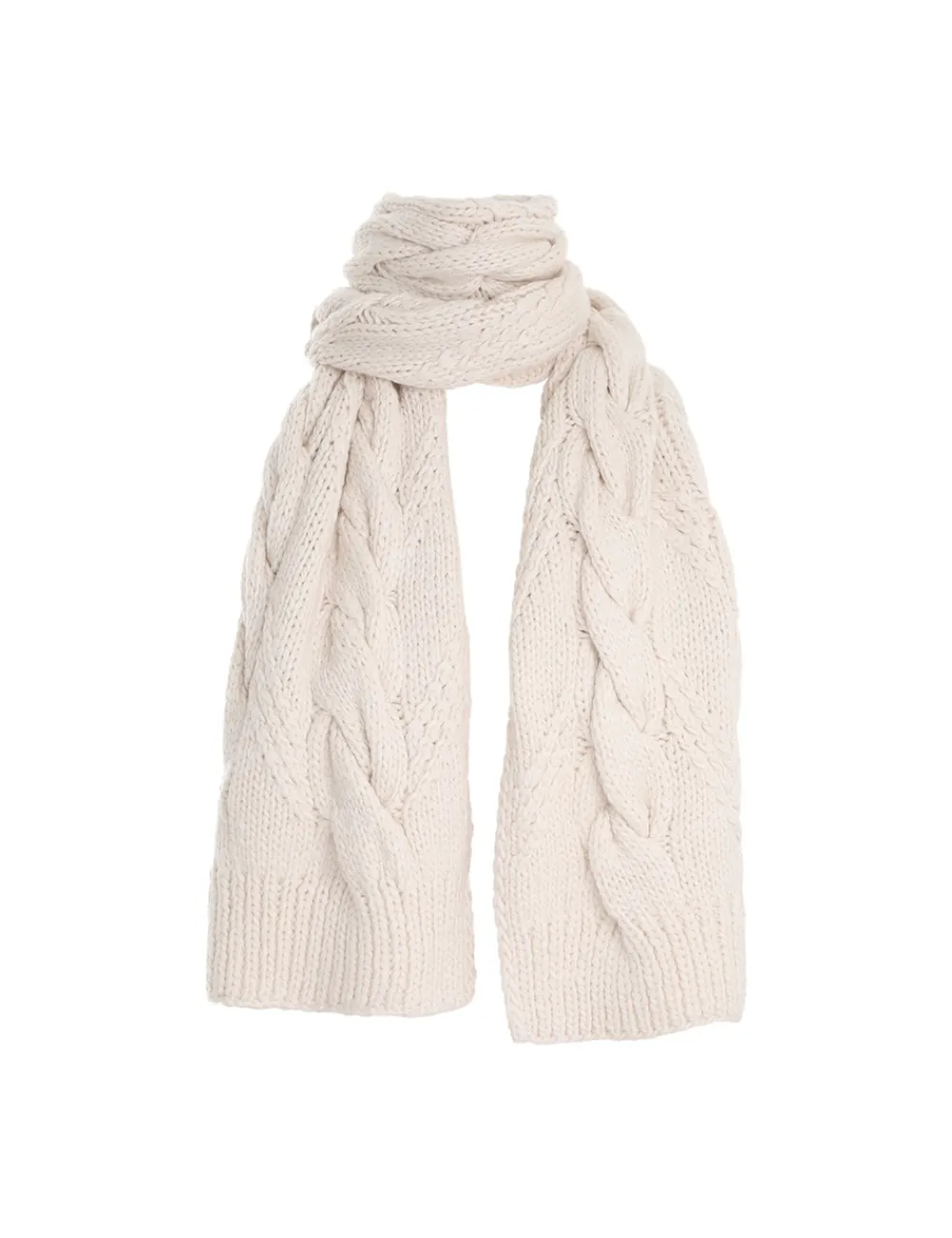 ZIMMERMANN Luminosity Cable Scarf-Women Scarves