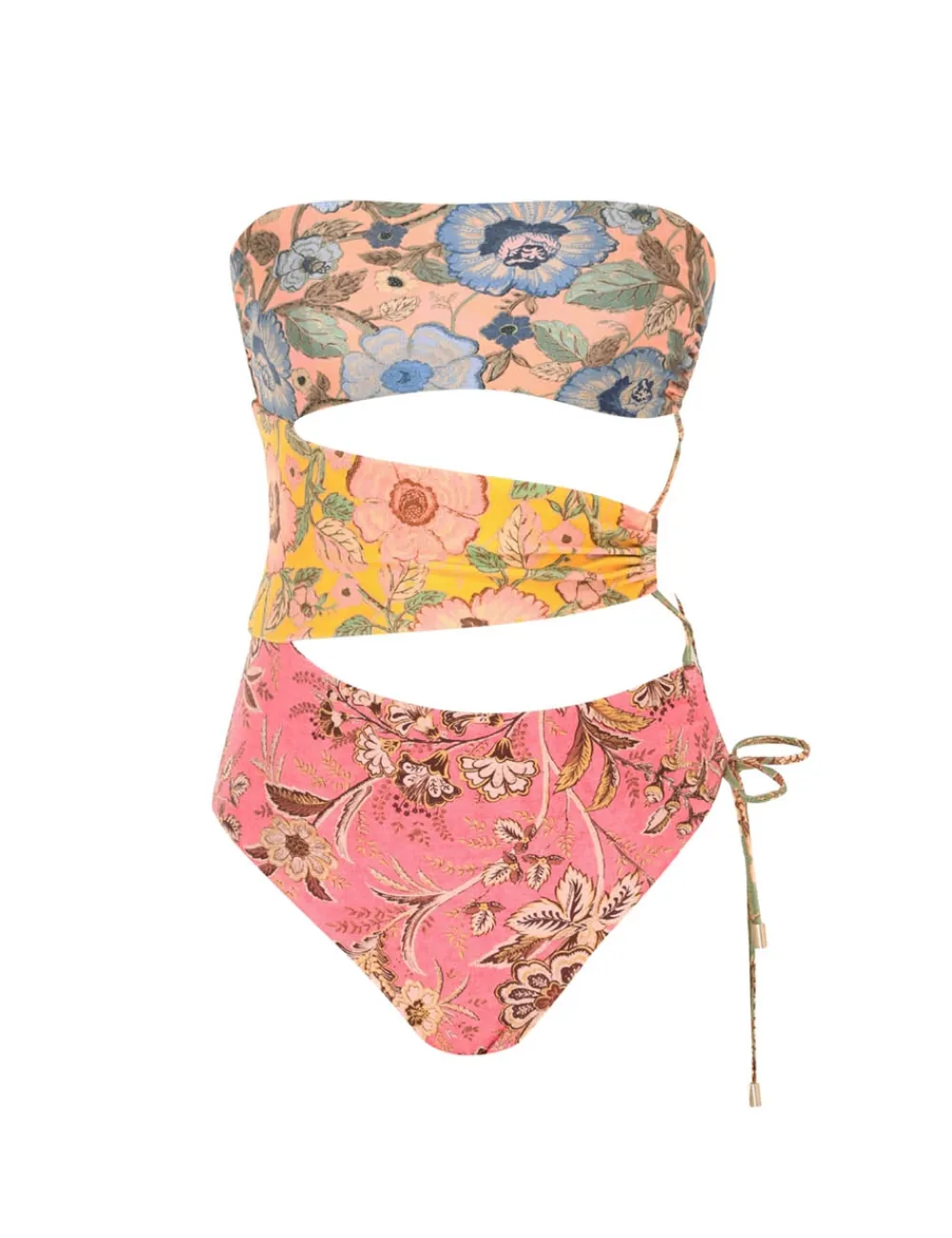 ZIMMERMANN Junie Lace Up Cutout 1Pc-Women One Pieces