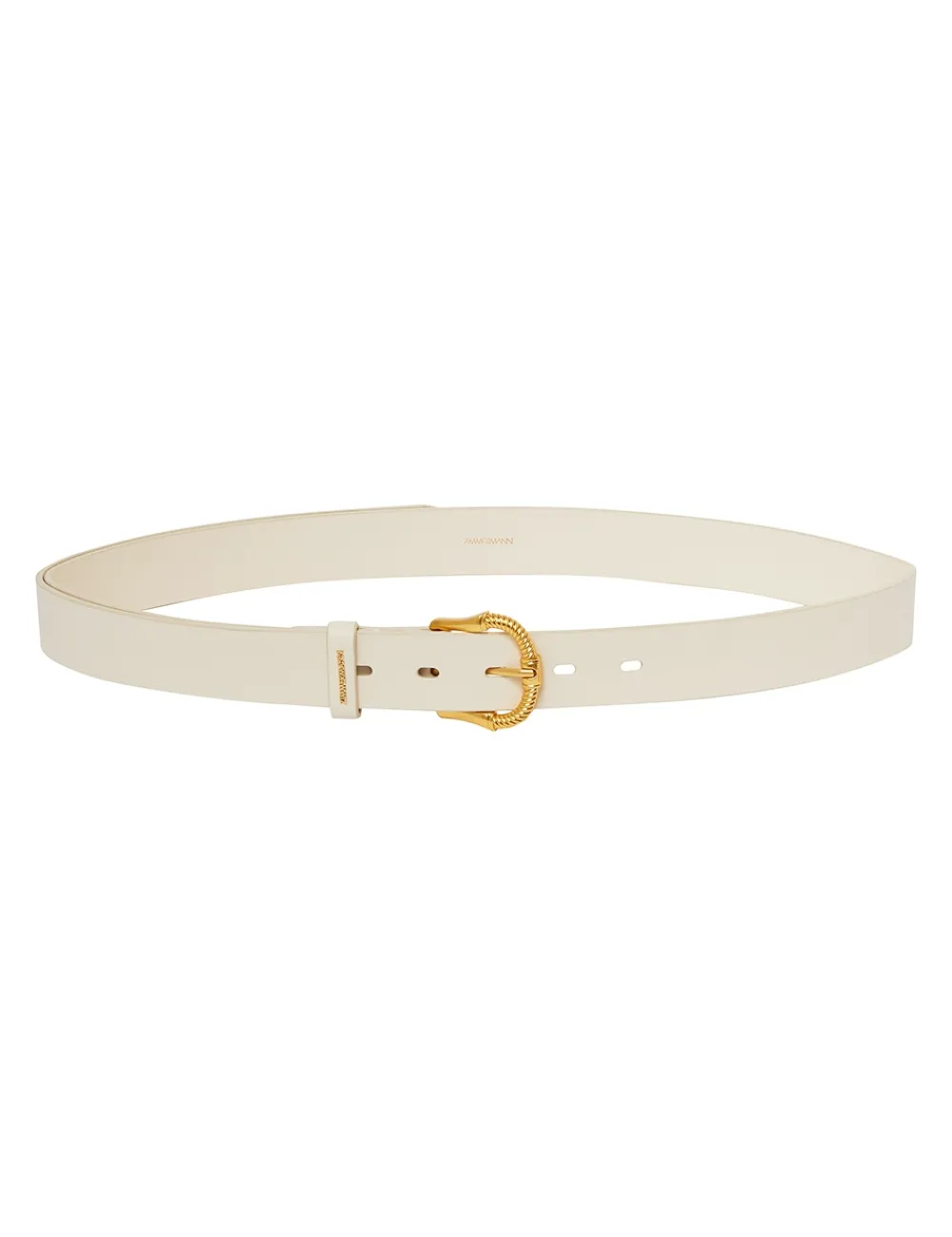 ZIMMERMANN Twisted Buckle Leather Belt 30-Women Belts