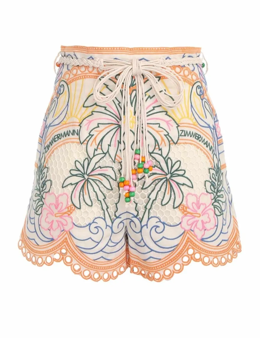 ZIMMERMANN Ginger Tropical Short-Women Clothing