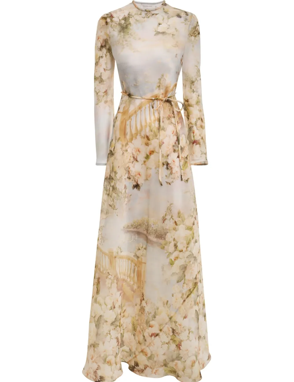 ZIMMERMANN Luminosity Bias Slip Dress-Women Clothing