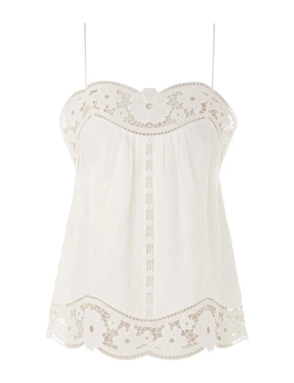 ZIMMERMANN August Broderie Cami-Women Clothing