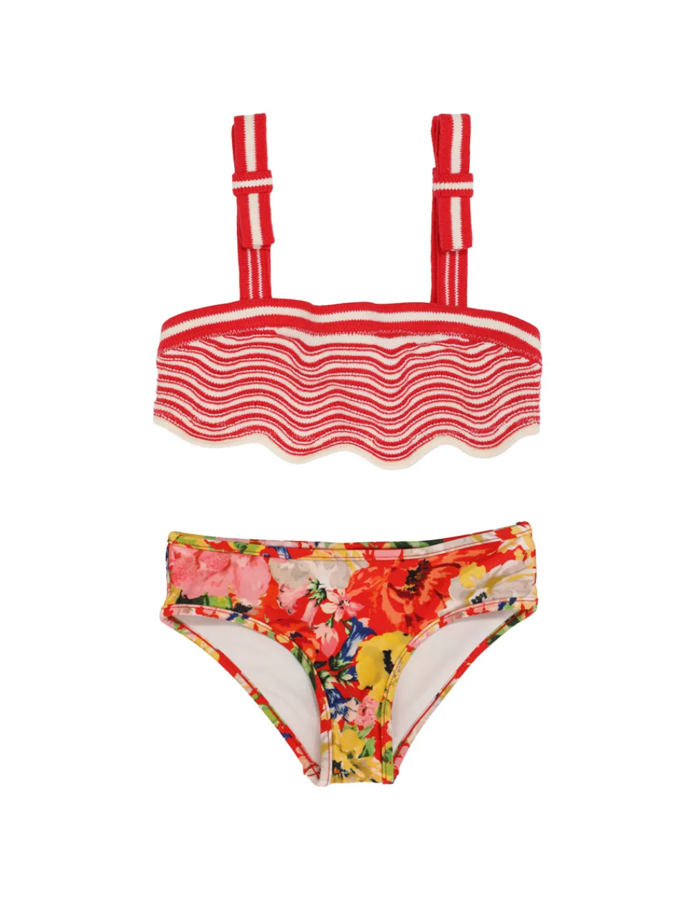 ZIMMERMANN Alight Crochet Wave Bikini-Women Swimwear
