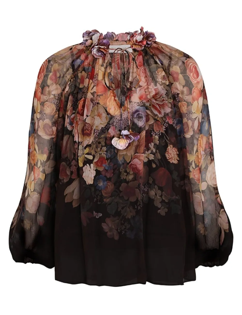 ZIMMERMANN Luminosity Floral Blouse-Women Luminosity