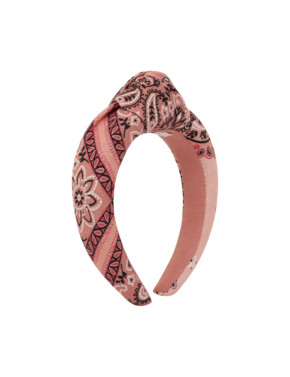 ZIMMERMANN Printed Linen Headband-Women Accessories