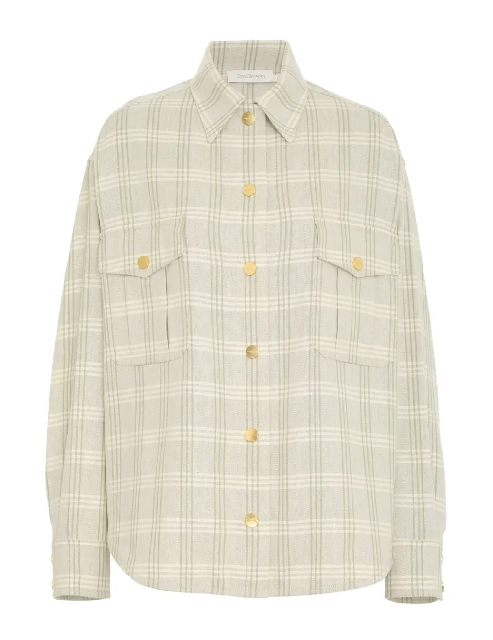 ZIMMERMANN Luminosity Check Shirt-Women Luminosity