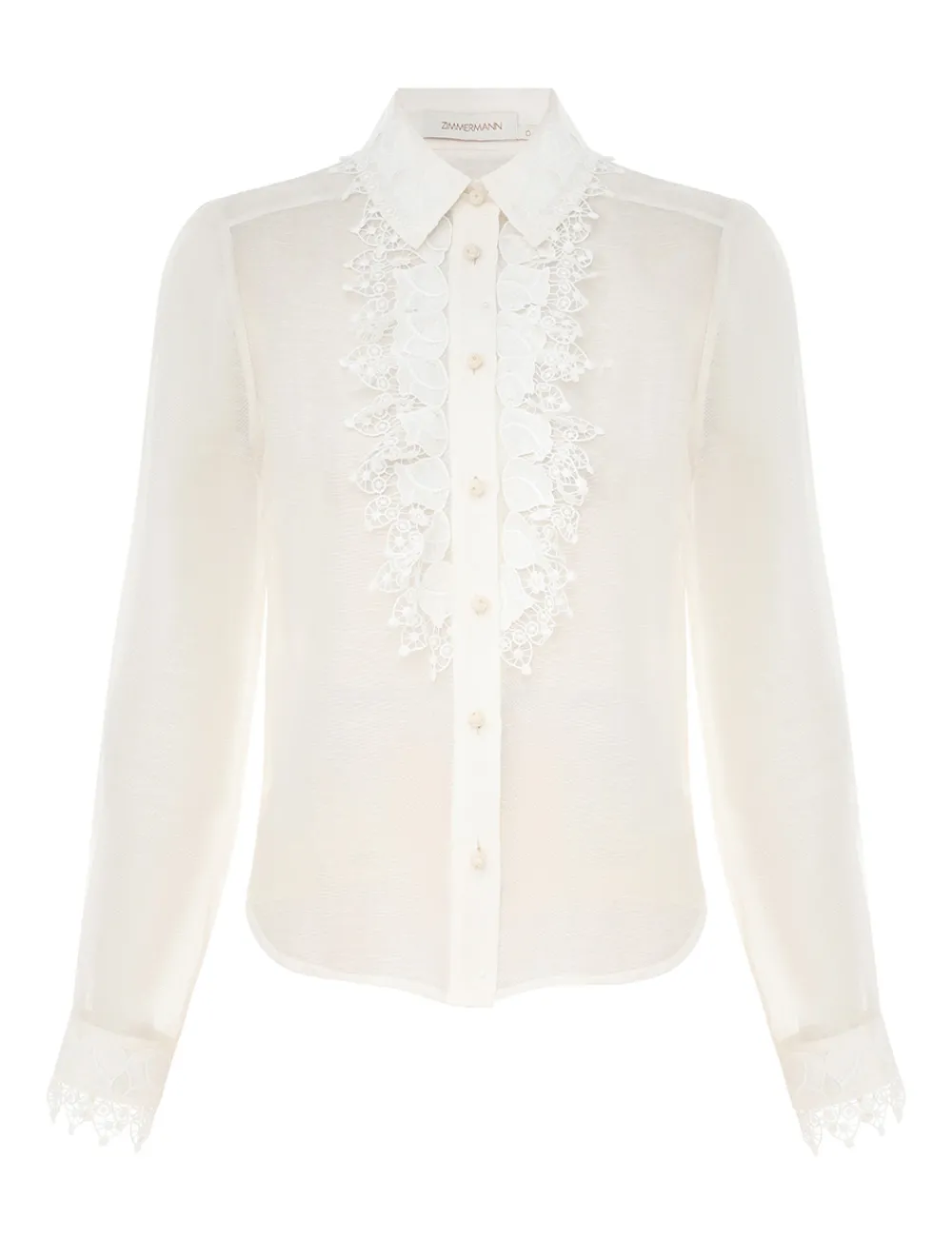 ZIMMERMANN Matchmaker Doily Shirt-Women Tops