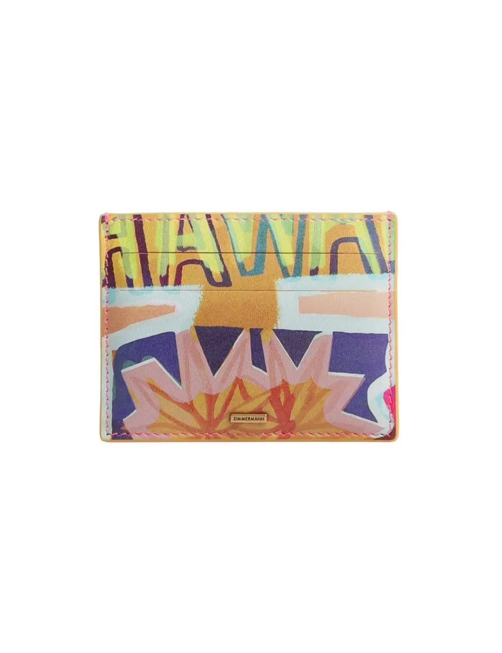 ZIMMERMANN Printed Card Holder-Women Bags
