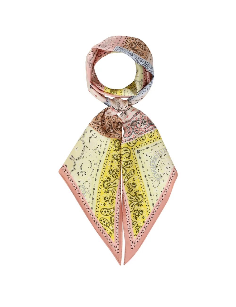 ZIMMERMANN Printed Silk Neck Scarf-Women Accessories