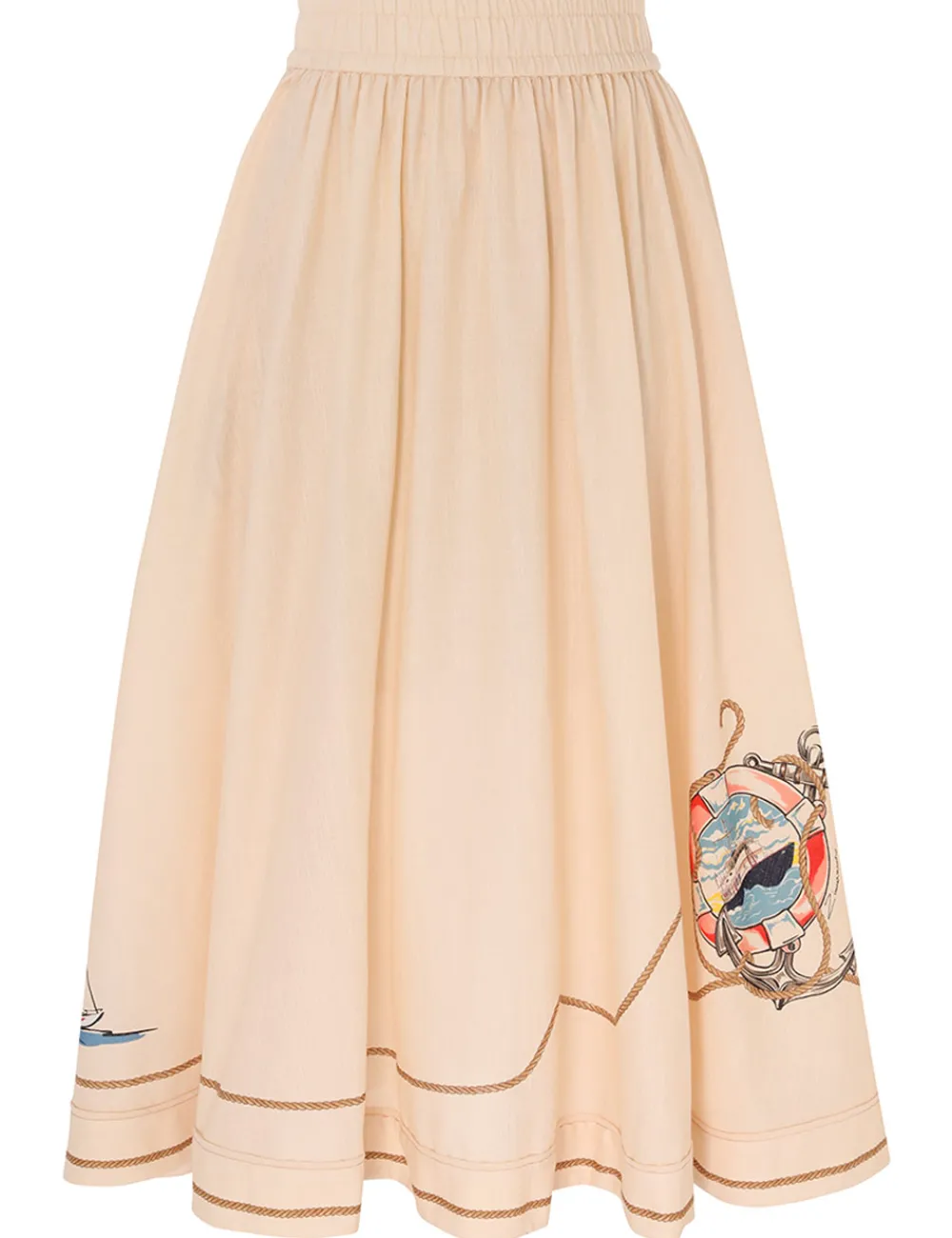 ZIMMERMANN Alight Swing Skirt-Women Clothing