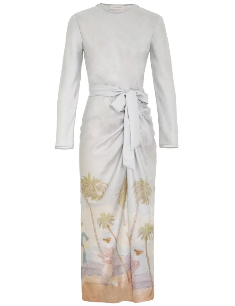 ZIMMERMANN Sensory Drape Dress-Women Luminosity