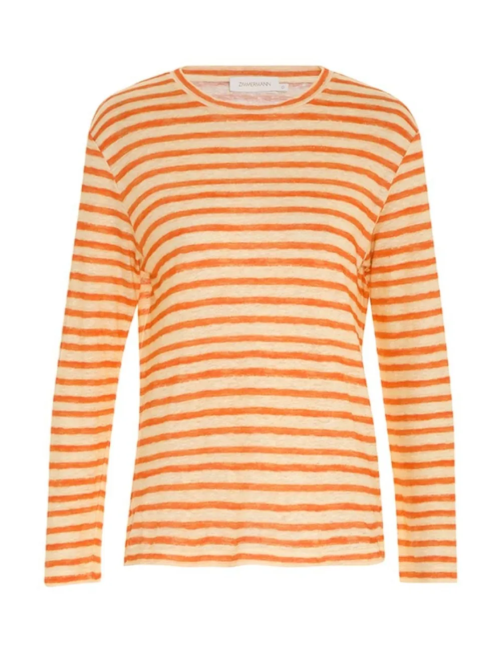 ZIMMERMANN Luminosity Long Sleeve Tee-Women Tops
