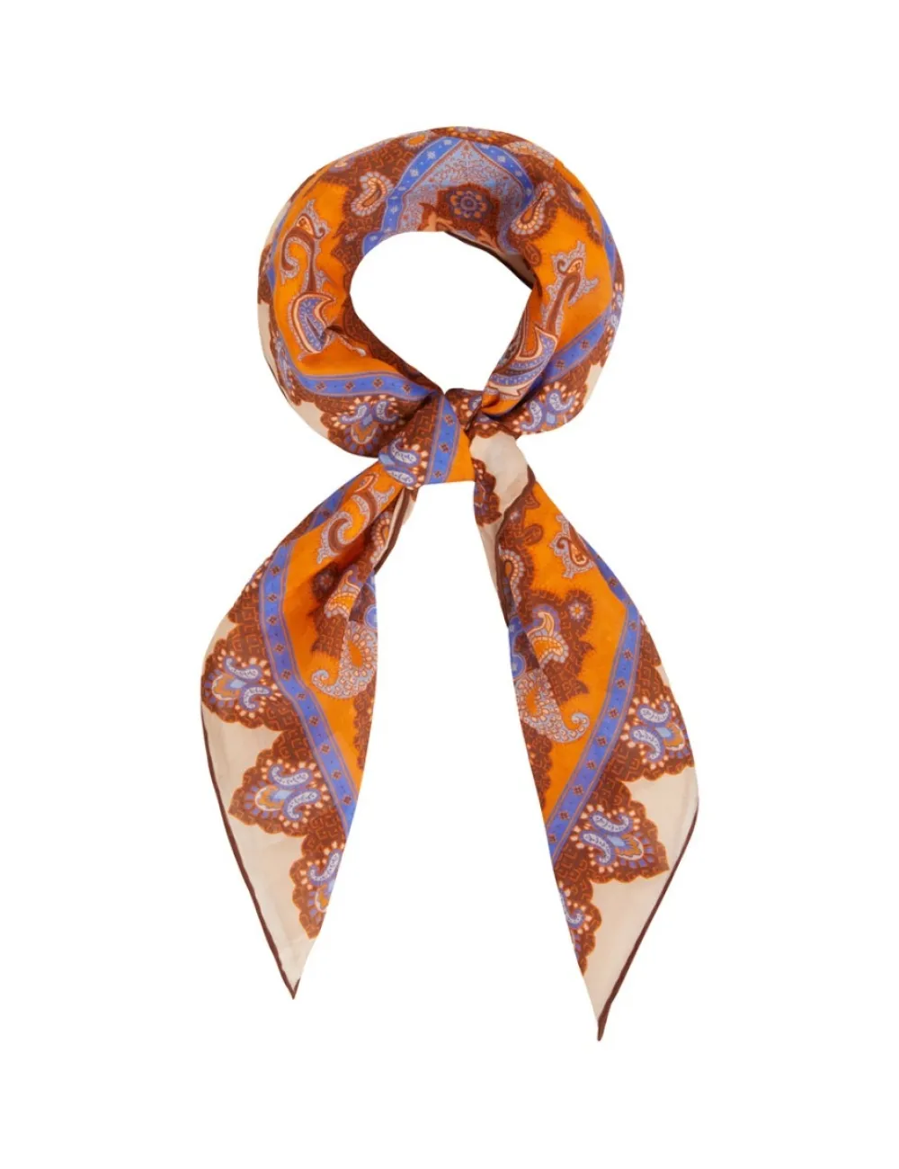 ZIMMERMANN Silk Cotton Square Scarf-Women Accessories