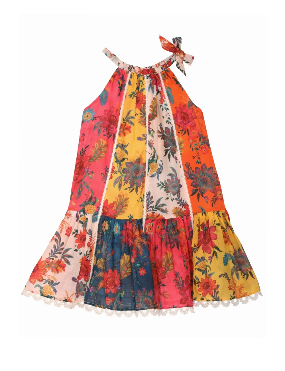 ZIMMERMANN Ginger Halter Dress-Women Clothing